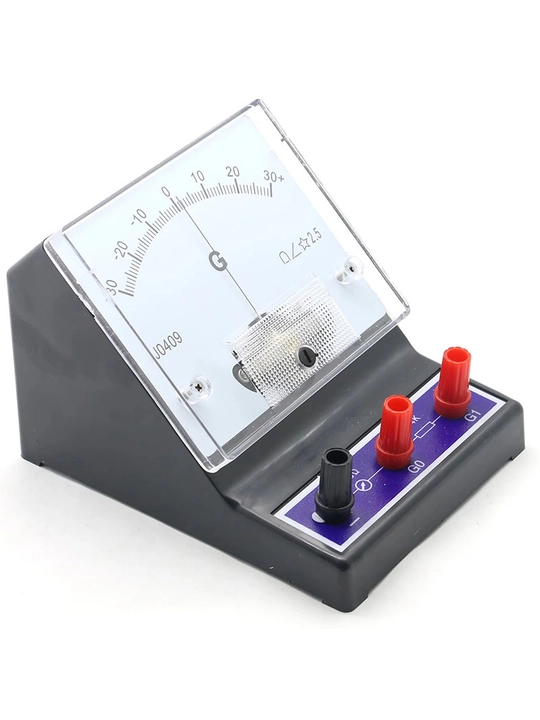 Galvanometr: analog o'quv asbobi J0409, laboratoriya, fizika, elektronika