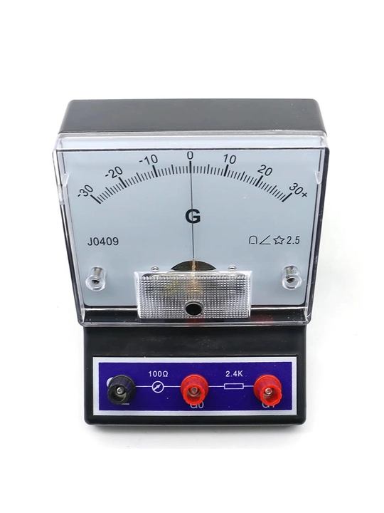 Galvanometr: analog o'quv asbobi J0409, laboratoriya, fizika, elektronika