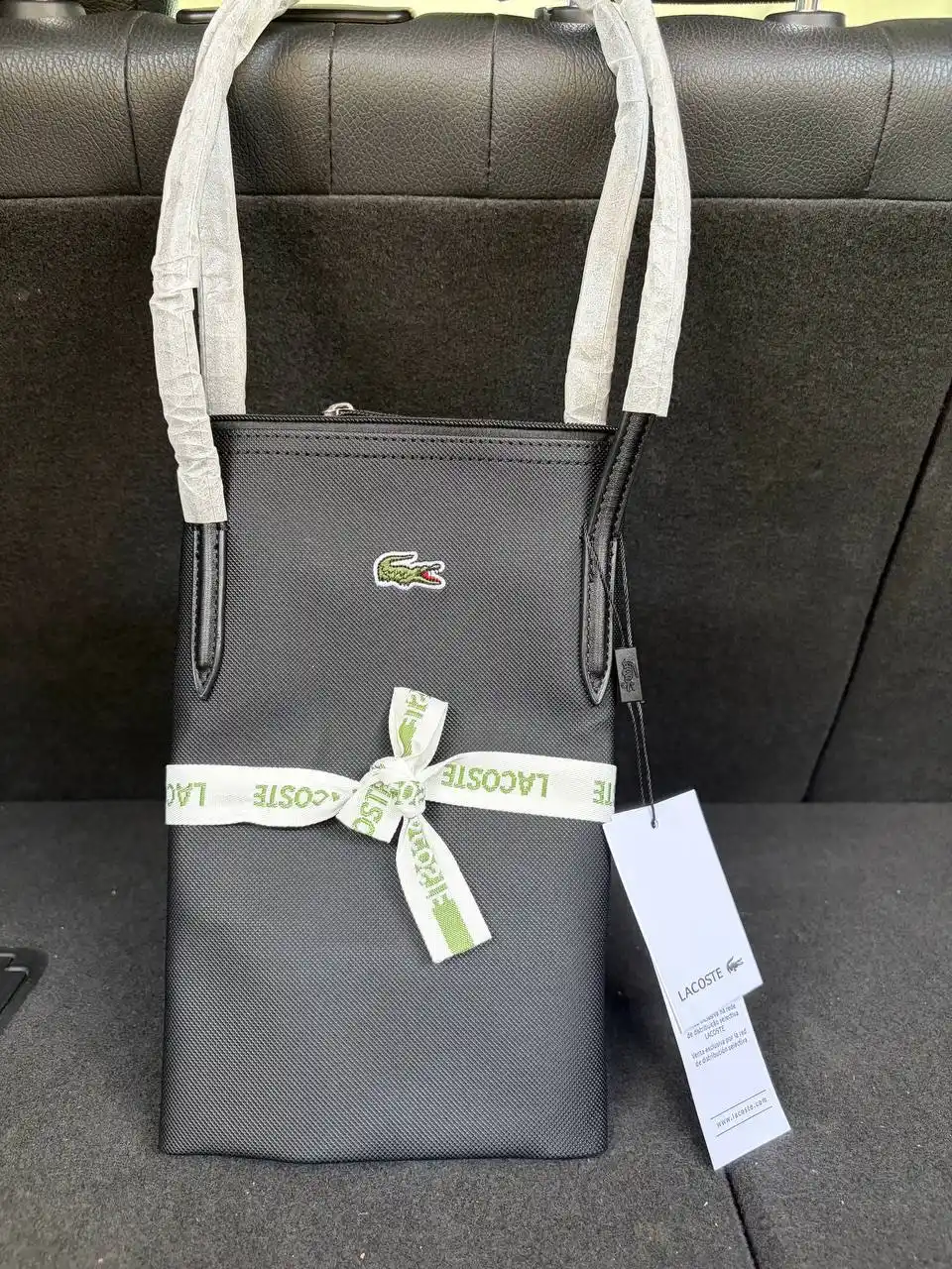 Sumka ayollar uchun katta hajmdagi Lacoste uslubida shopper tout sumkasi