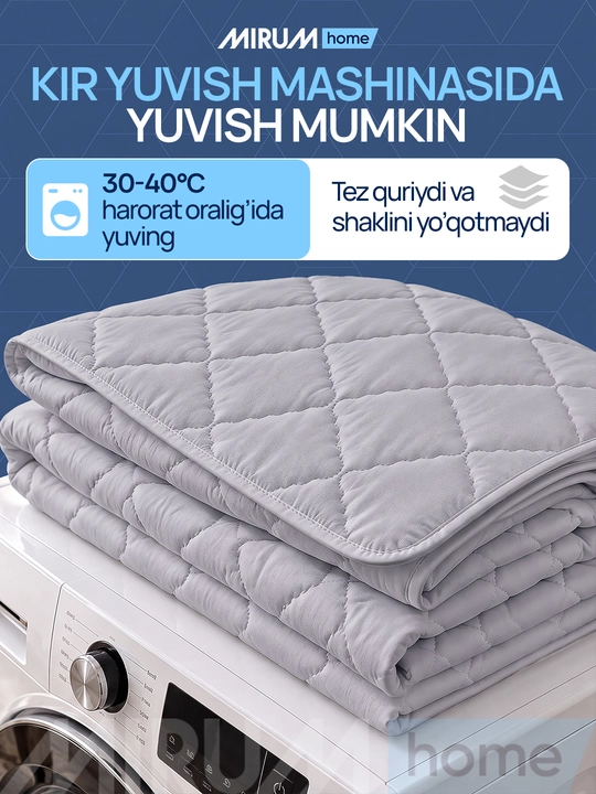 Namatrasnik suv o'tkazmaydigan, matras uchun qoplama, matras chexol