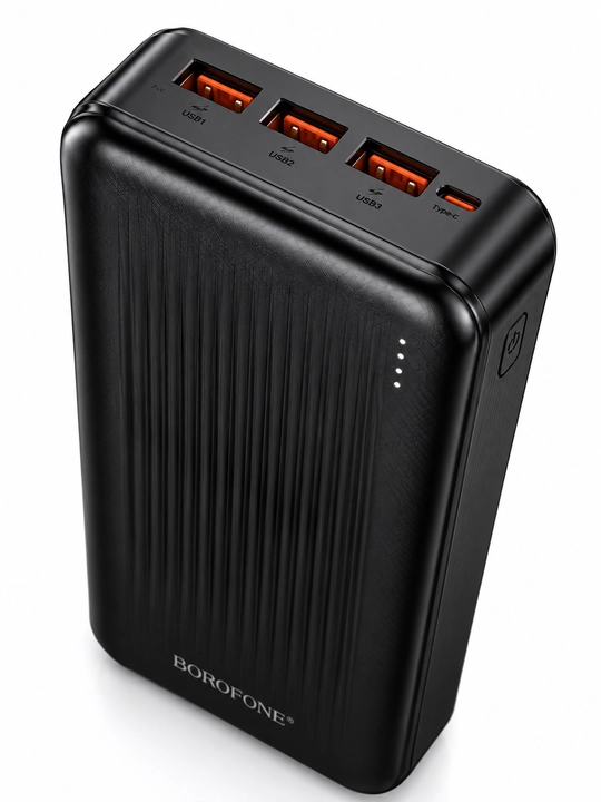 Power Bank Borofone, внешний аккумулятор, быстрая зарядка, USB, Type-C