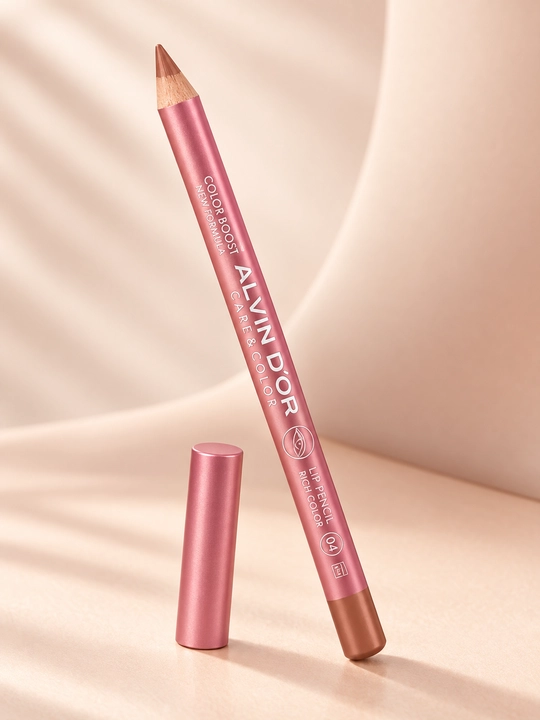 Карандаш для губ Alvin D’or P-20 Color Boost, мягкое нанесение - 