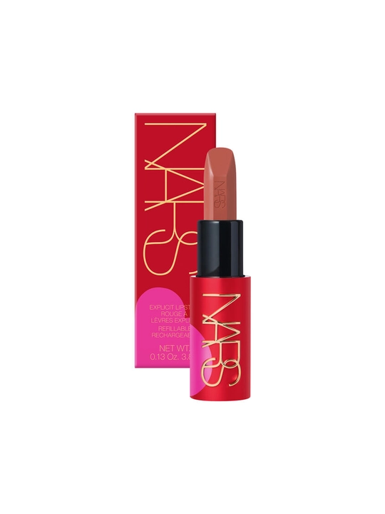 NARS Explicit Lipstick Only Yours 810 cheklangan atlas finishli qo‘ng‘ir lab bo‘yog‘i, 3,8 g - 