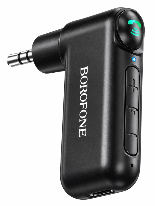 Bluetooth adapter BOROFONE BC35, AUX 3.5 mm, Bluetooth 5.0, avtomobil uchun