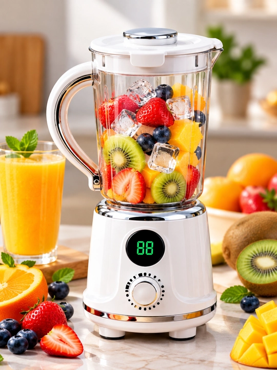 Smuzi, kokteyllar va ichimliklar uchun ko'chma simsiz blender