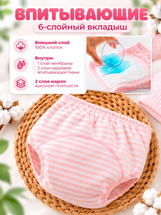 Многоразовые трусики, для приучения к горшку - 