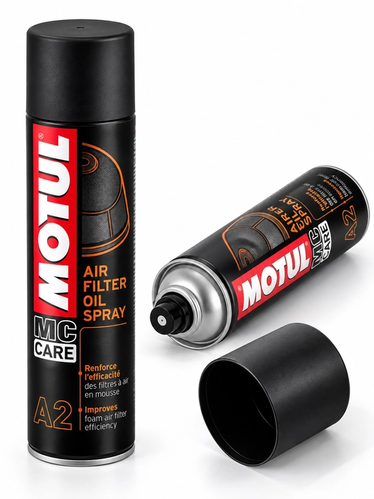 MOTUL Air Filter Oil Spray A2 — масло-спрей для воздушного фильтра