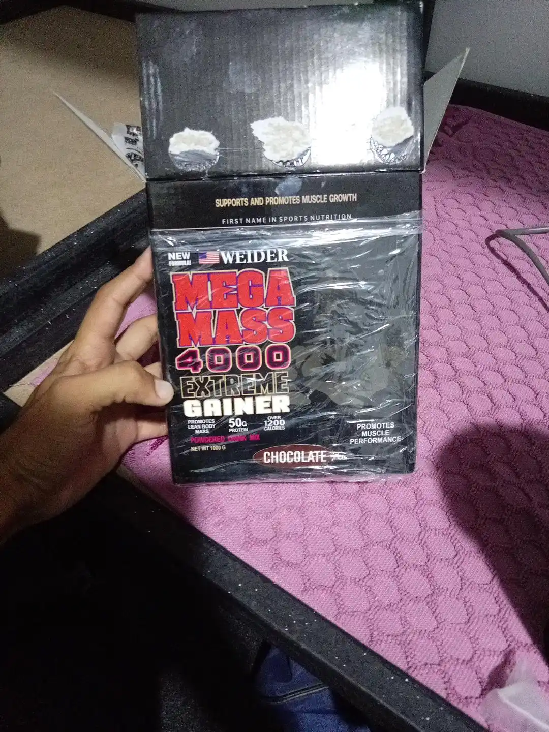 Гейнер Mega Mass Gainer Black, для набора массы, 7-3-1  кг
