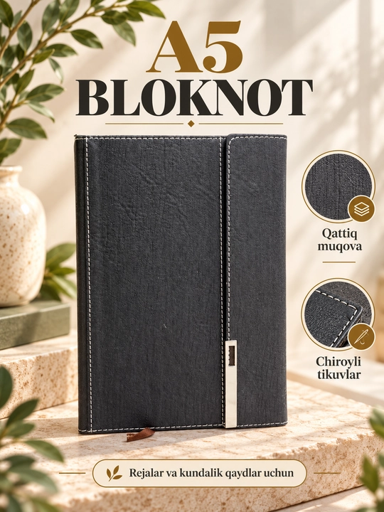 Деловой блокнот А5, 15*20 см, твердая и мягкая обложка, офисные блокноты, 100 страниц - 