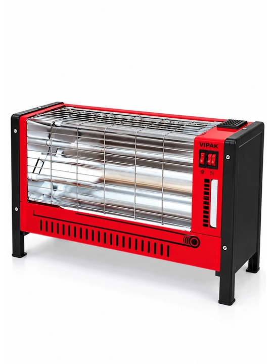 Elektr isitgich, VIPAK VK-200, infraqizil isitgich, uy isitish, 1600W