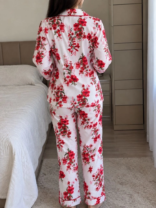 Ayollar pijamasi 1xl-48, 2xl-50, 3xl-52, tungi kiyim, uy kiyimi, katta razmer ayollar libosi