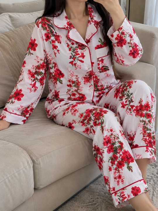 Ayollar pijamasi 1xl-48, 2xl-50, 3xl-52, tungi kiyim, uy kiyimi, katta razmer ayollar libosi
