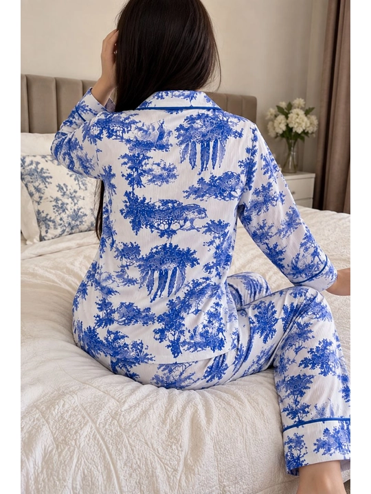 Ayollar pijamasi 1xl-48, 2xl-50, 3xl-52, tungi kiyim, uy kiyimi, katta razmer ayollar libosi