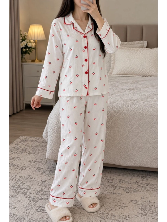 Ayollar pijamasi 1xl-48, 2xl-50, 3xl-52, tungi kiyim, uy kiyimi, katta razmer ayollar libosi