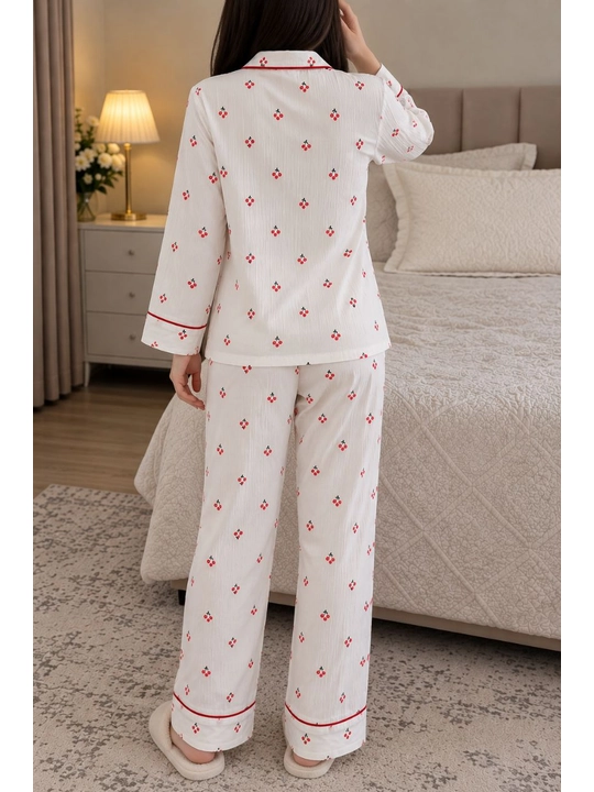 Ayollar pijamasi 1xl-48, 2xl-50, 3xl-52, tungi kiyim, uy kiyimi, katta razmer ayollar libosi