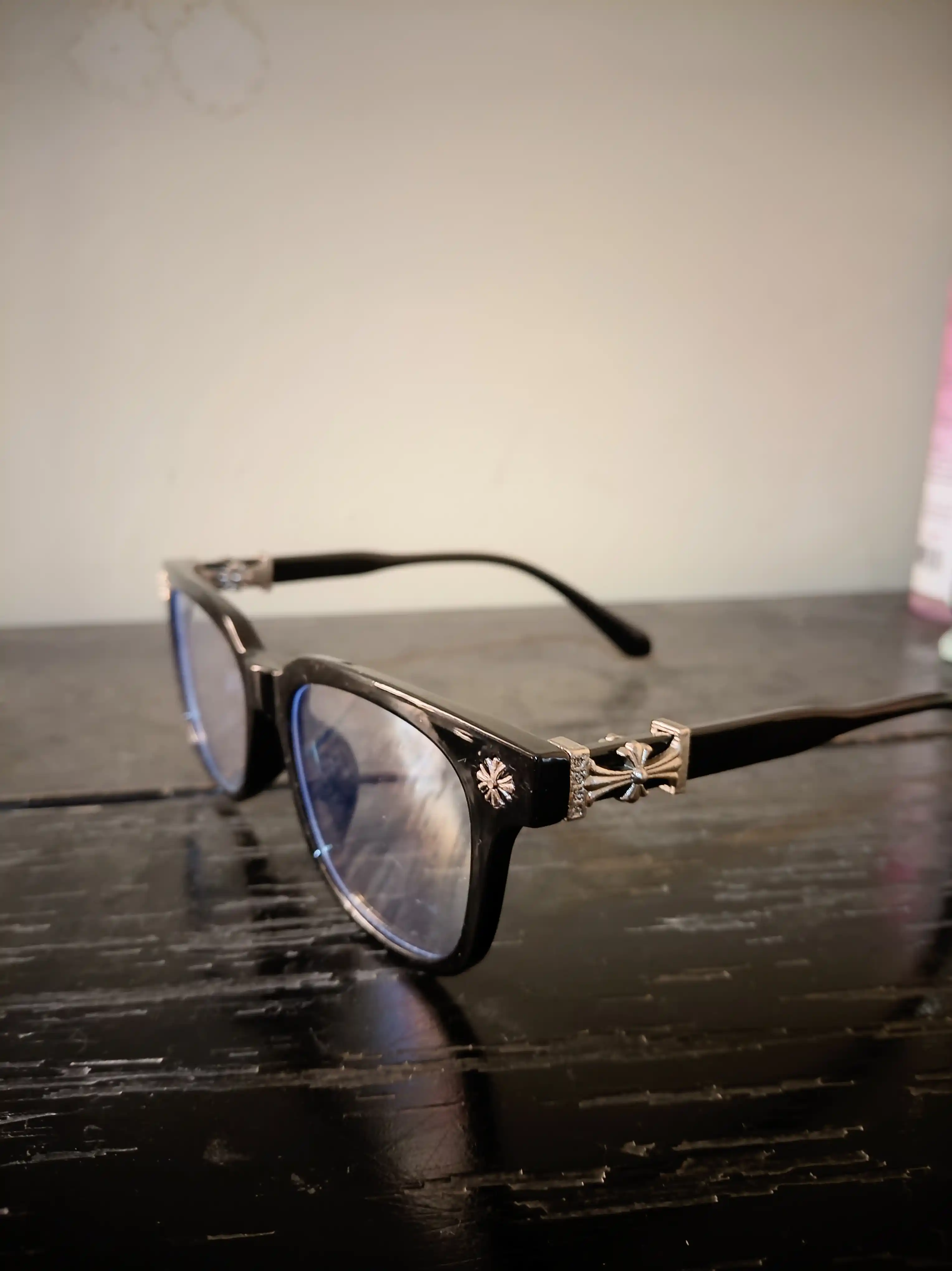 Chrome Hearts очки, унисекс, имиджевые очки в стиле y2k, компьютерные очки от синих лучей