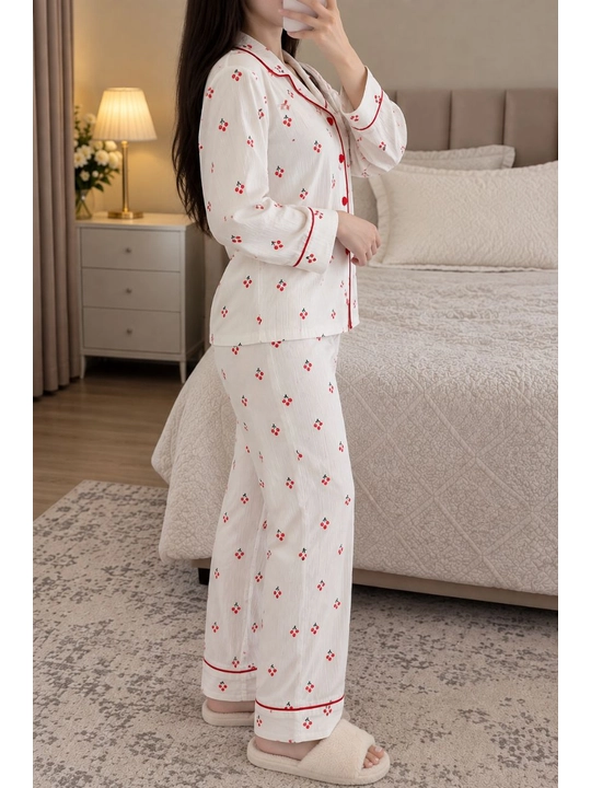 Ayollar pijamasi 1xl-48, 2xl-50, 3xl-52, tungi kiyim, uy kiyimi, katta razmer ayollar libosi