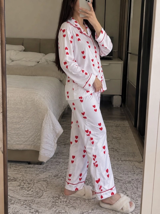 Ayollar pijamasi 1xl-48, 2xl-50, 3xl-52, tungi kiyim, uy kiyimi, katta razmer ayollar libosi