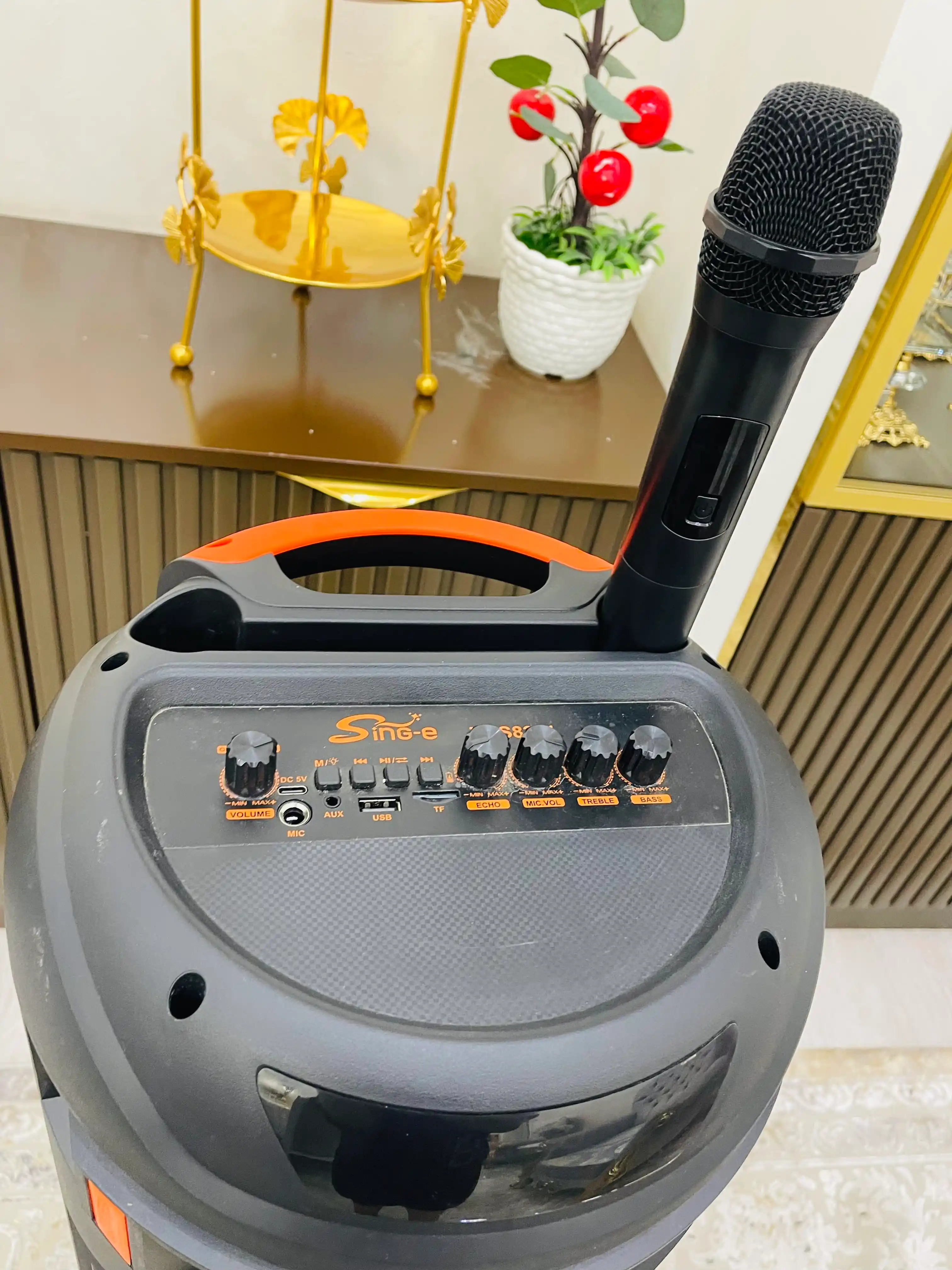 Bluetooth ZQS 8301 — 8308-большая музыкальная колонка, беспроводной микрофон