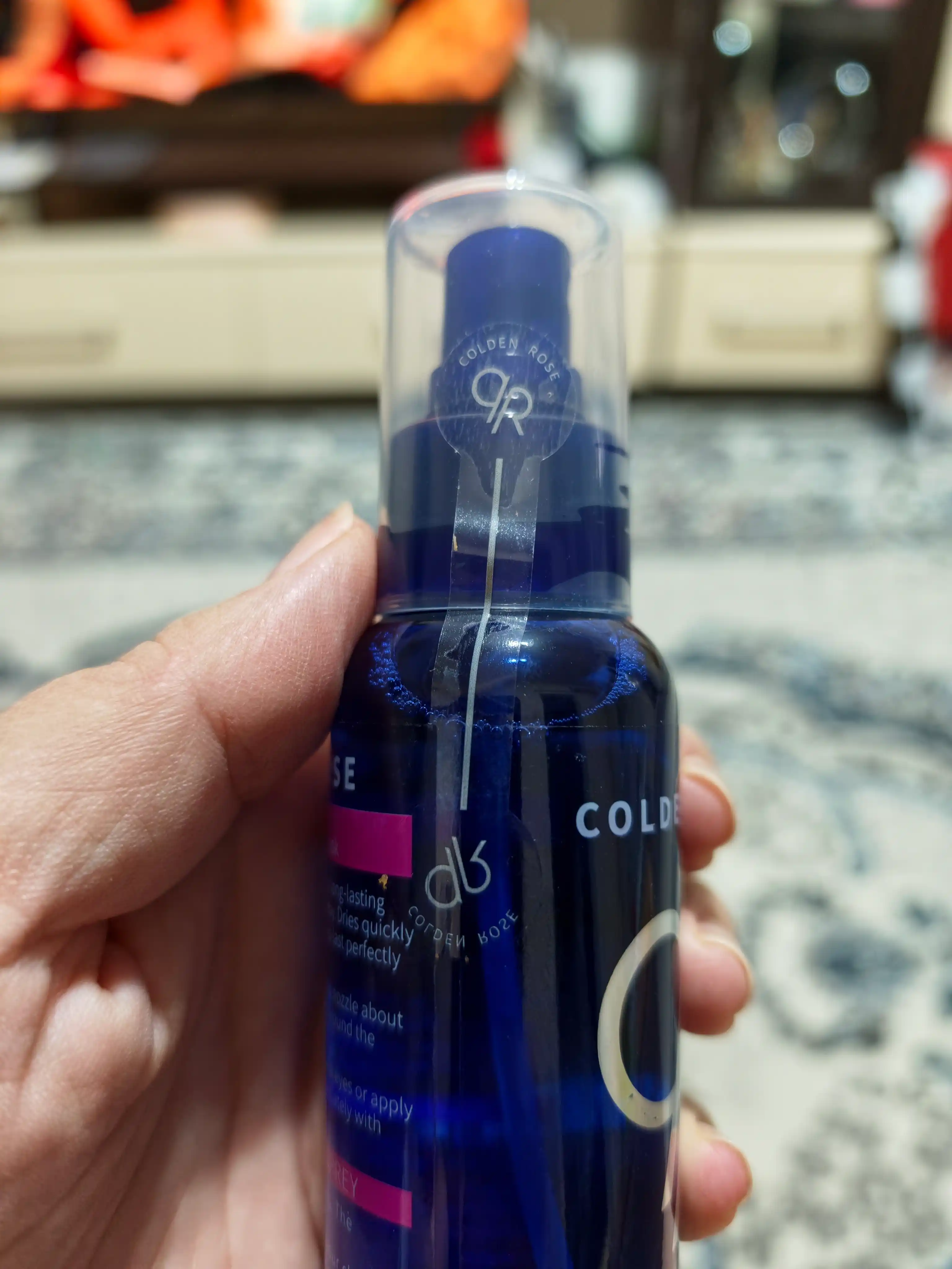Golden rose Спрей для фиксации макияжа MAKE-UP FIXING SPRAY, 120 мл