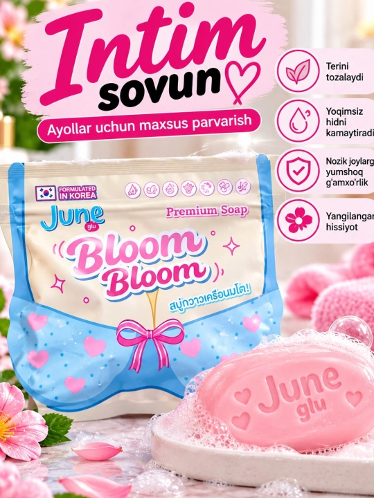 Интимное мыло для женщин для деликатного очищения и ежедневного ухода