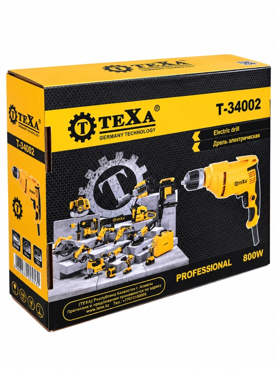 Elektr drel TEXA  T-34002 / T-34004