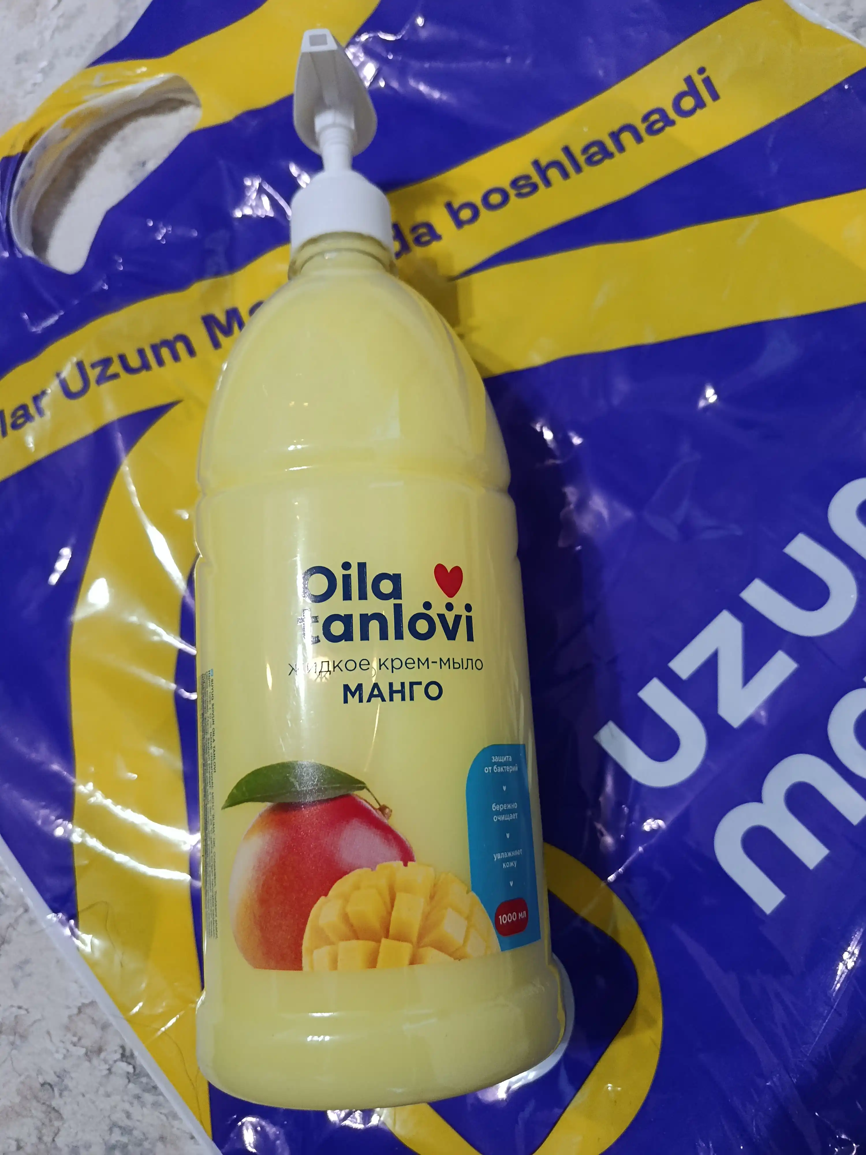 Oila Tanlovi suyuq krem-sovuni, 1000 ml