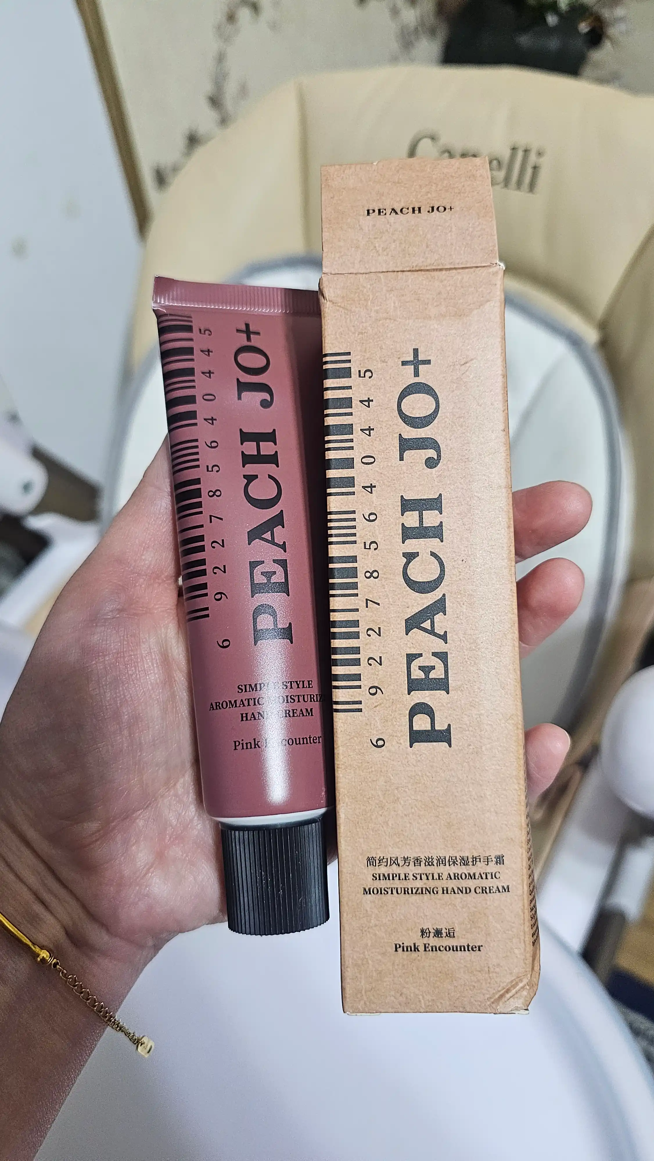 Крем для рук PEACH JO+, увлажняющий ароматный крем для мягкости кожи, 50 г