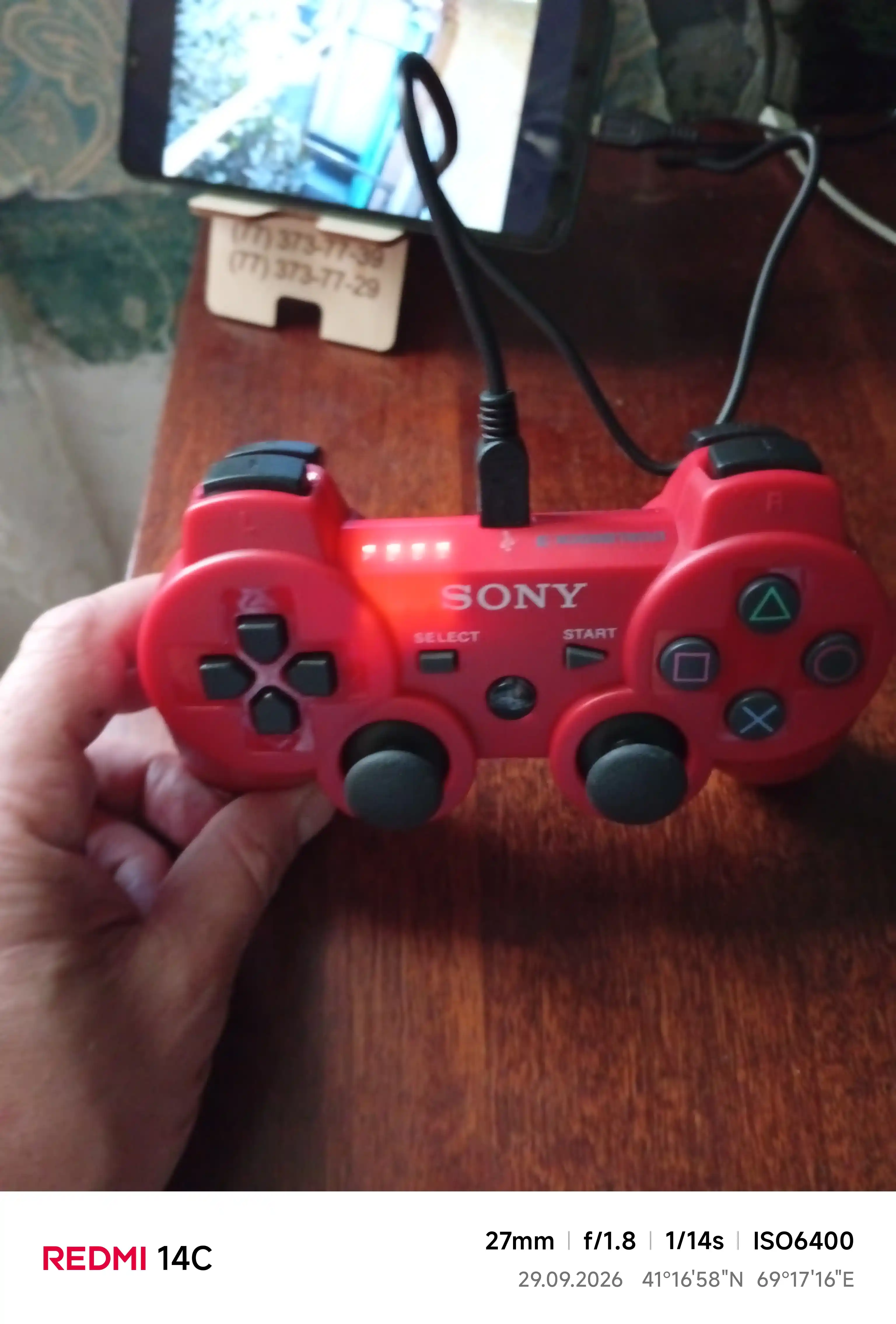 Simsiz DualShock 3 geympad - kompyuter, televizor va konsollar uchun klassik o‘yin kontrolleri