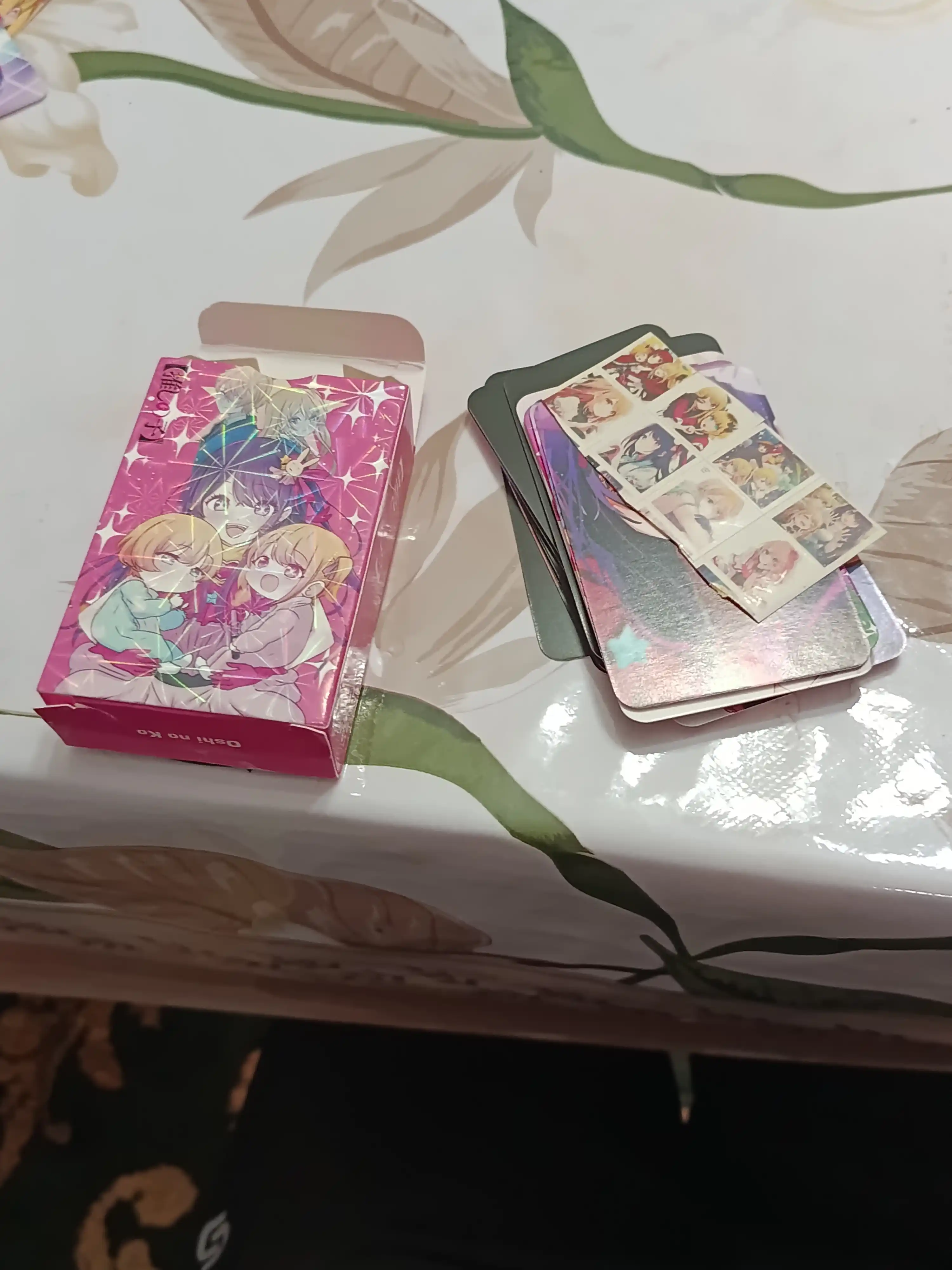 Anime Lomo kartalari to'plami bir parcha, sehrli jang, jin o'ldiruvchi pichoq, monolog