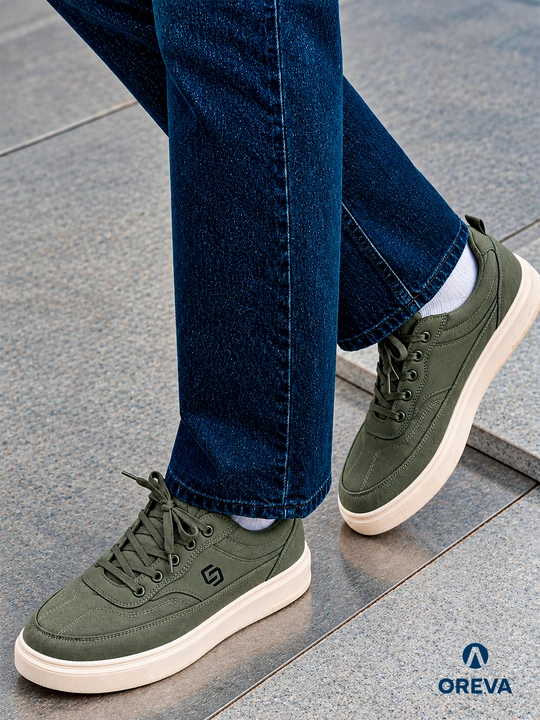 Erkaklar uchun krossovka – keda. Casual model. Tekstil material. Kichik o‘lchamli - 