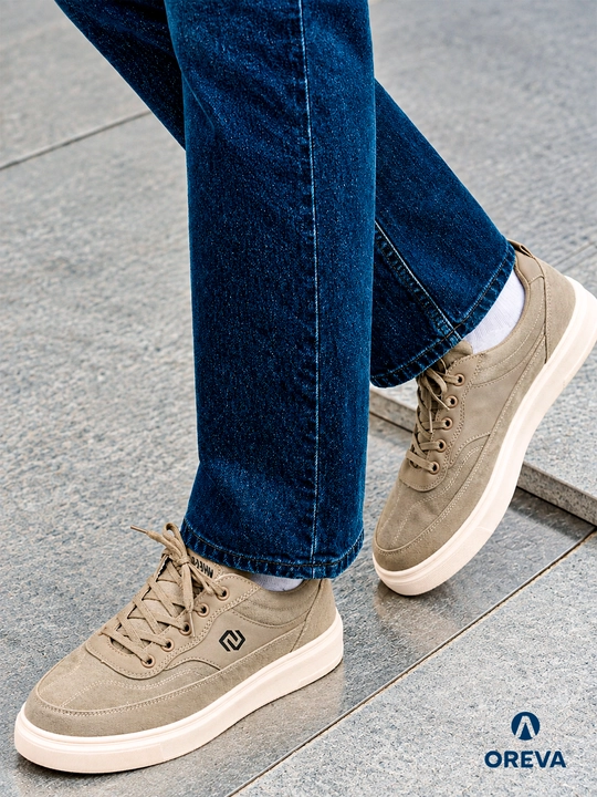 Erkaklar uchun krossovka – keda. Casual model. Tekstil material. Kichik o‘lchamli - 