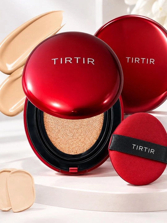 Кушон TIRTIR Mask Fit Red Cushion 21N 23N, тональный кушон, 18 г