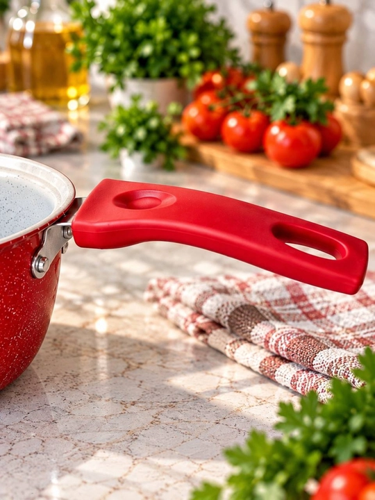 Кастрюля-ковш с антипригарным покрытием, длинной ручкой для кухни