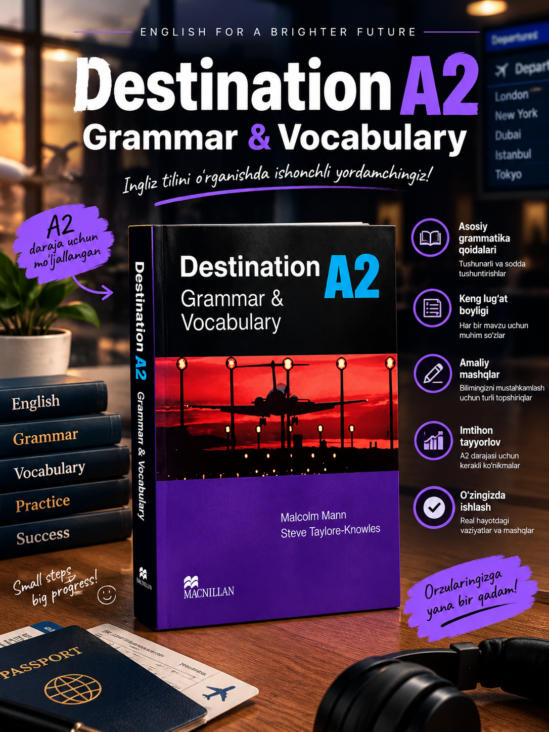 Destination A1, A2, B1, B2, C1&C2, Grammar&Vocabulary with Answer key - 