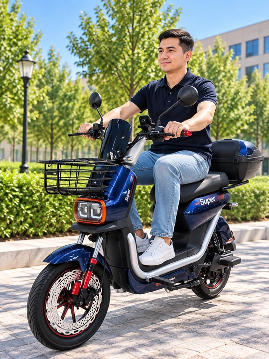 WL-RS elektr mash 600W, 60V 20Ah, 55 km/soat, 60 km, 90/90-12 g‘ildirak - 