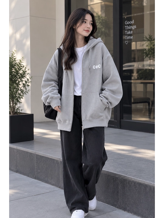 Unisex xudi oversize, erkaklar va ayollar uchun issiq kiyim