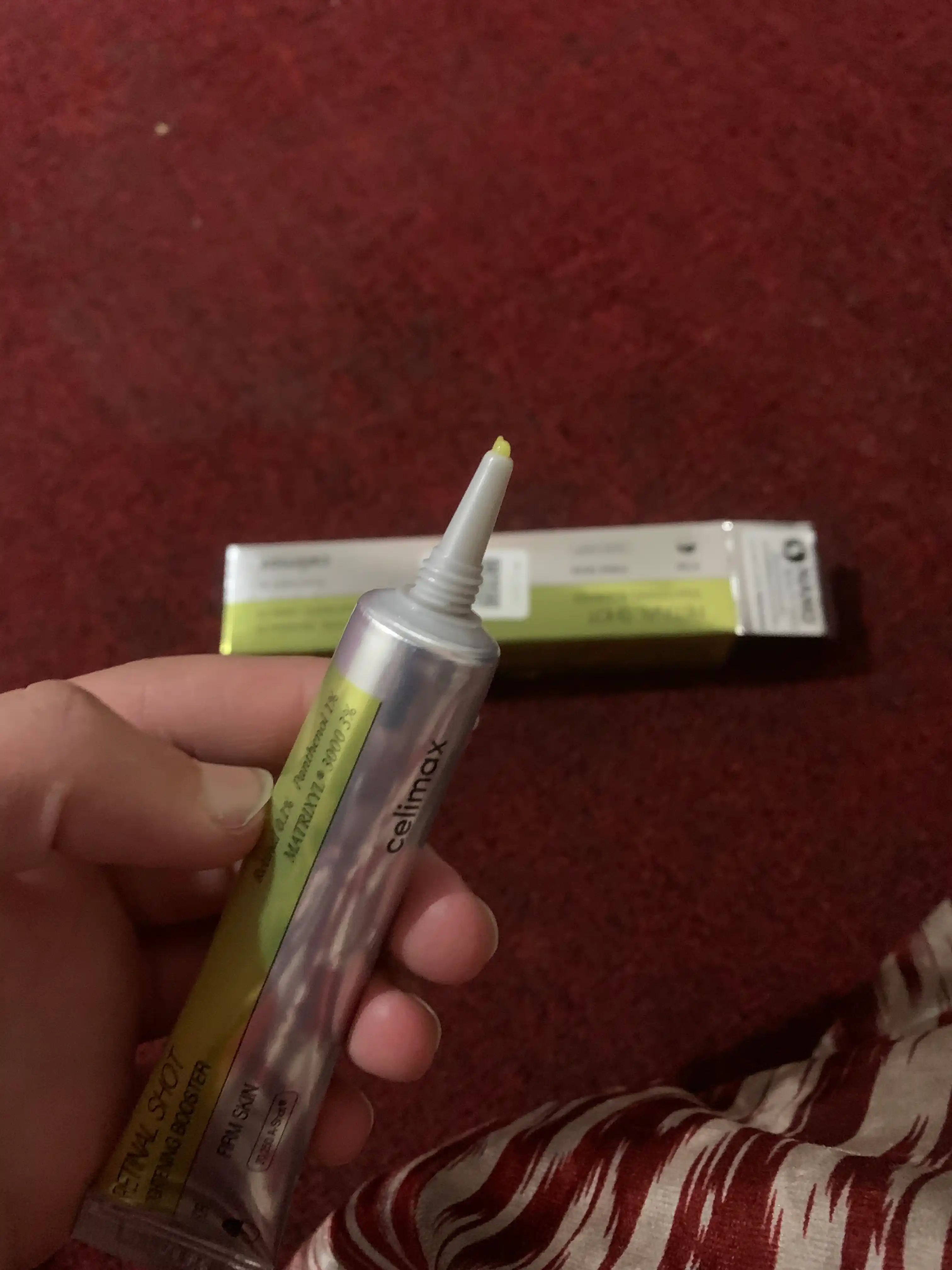 Tortuvchi retinol bilan zardob va retinol bilan tortuvchi booster-krem, Celimax