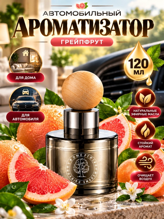Aromatizaror, Avto atr, Avtomobil havo tozalagichi, diffuzor, 8 xil xushbo‘y hid - 