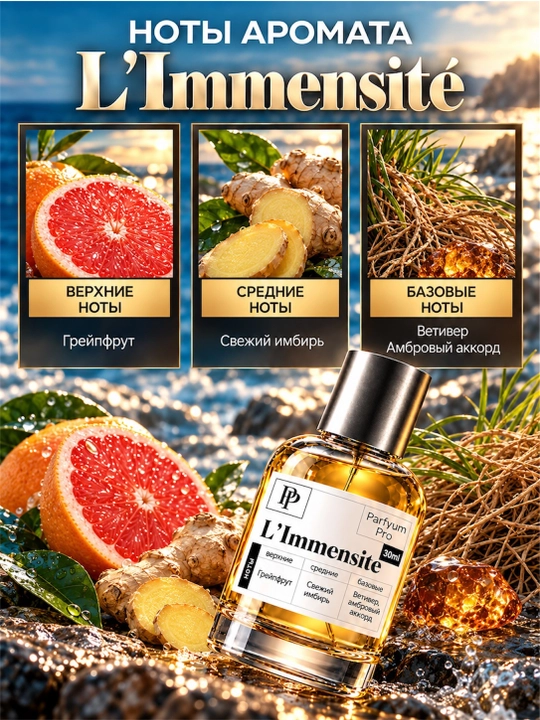 Духи L’Immensité для мужчин и женщин, духи L’Immensité by Parfyum Pro