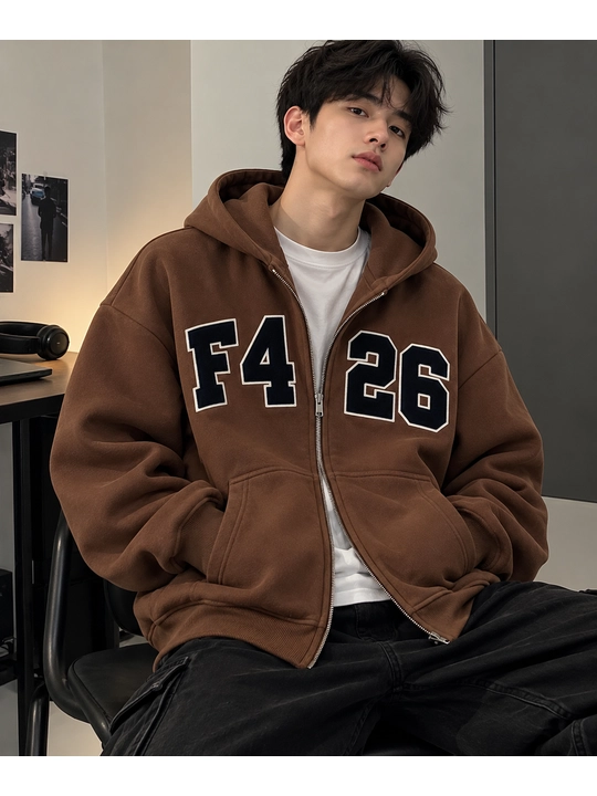 Uniseks qalin flisli xudi, oversize, kapyushonli, oversize, M–XXL