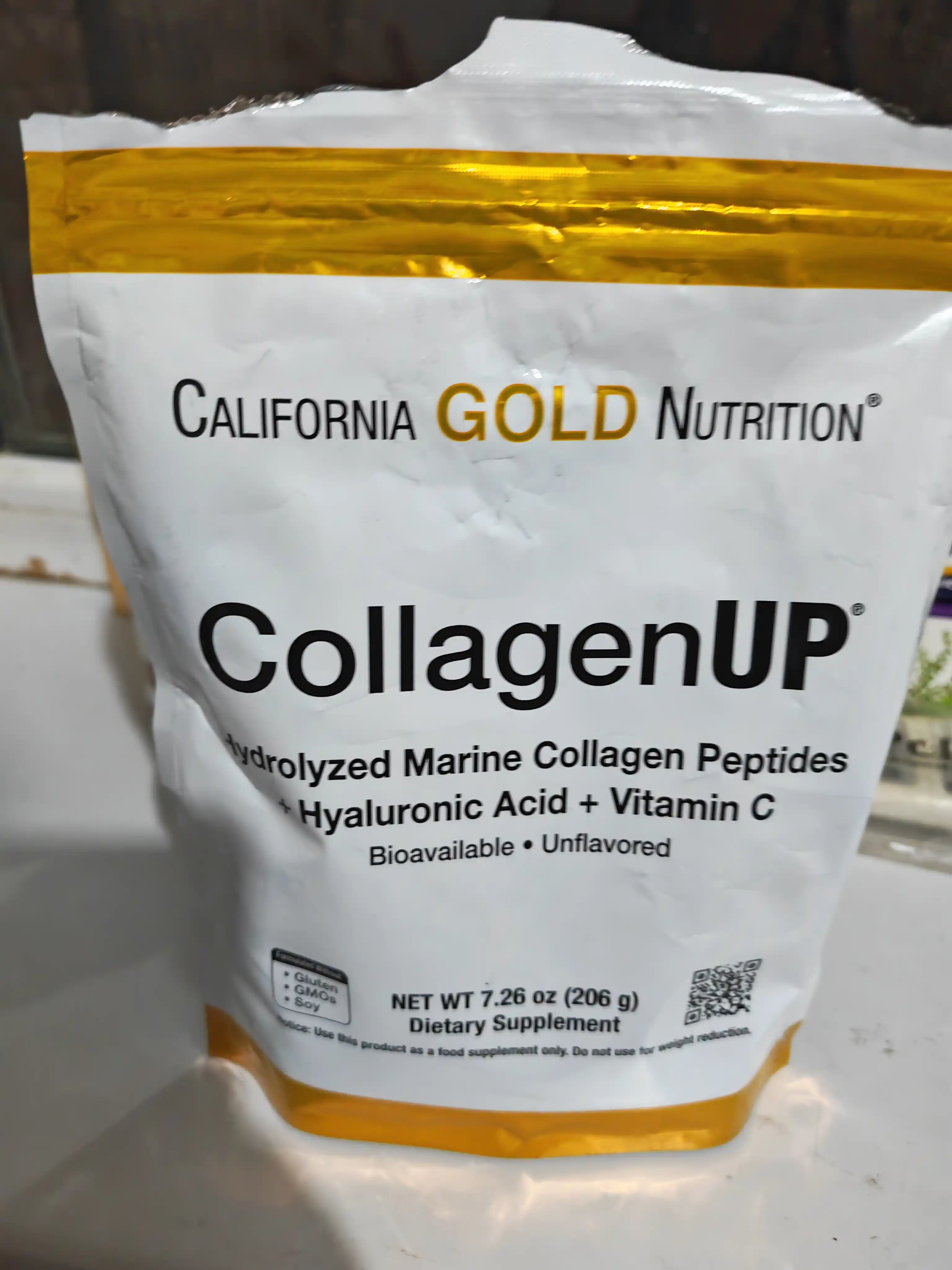 Коллаген California Gold Nutrition Collagen UP, 206 г, пептиды