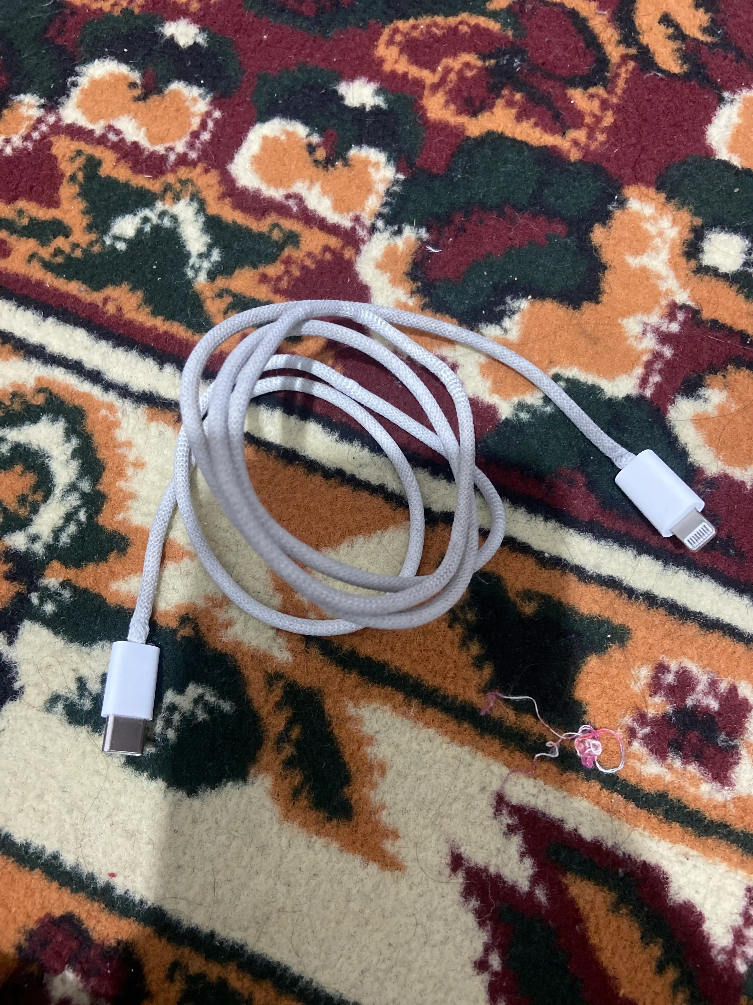 Kabel Type-C to Lightning 3.1, 6A, tez quvvatlash va ma’lumot uzatish uchun