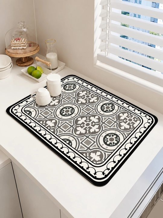 Idishlarni quritish uchun nano gilamcha 40x50 sm, oshxona buyumlari - 