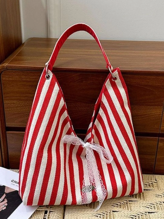 Ayollar uchun ikki tomonlama shopper sumka, Beyou Merci matoli - 