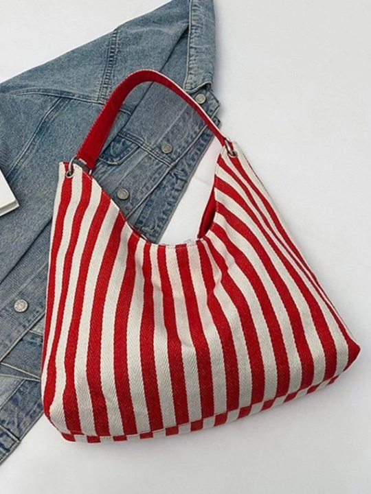 Ayollar uchun ikki tomonlama shopper sumka, Beyou Merci matoli