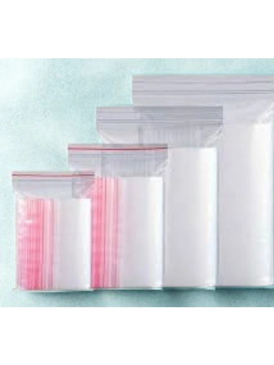 Zamokli paketlar Zip-lock, 100 dona