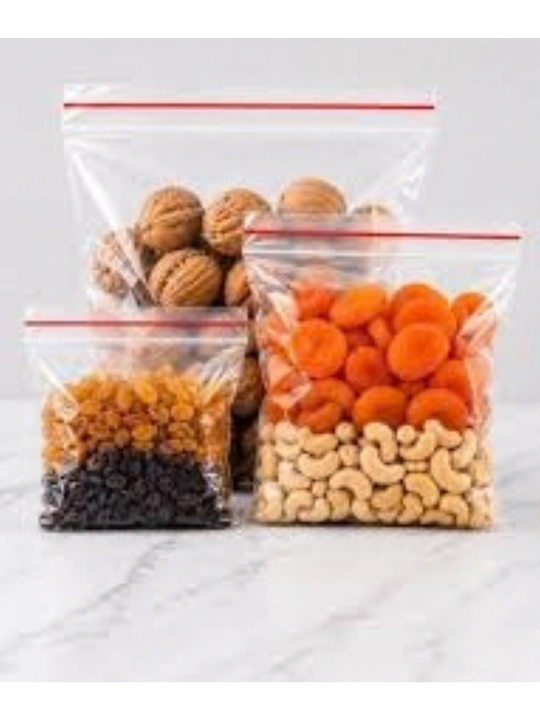 Zamokli paketlar Zip-lock, 100 dona
