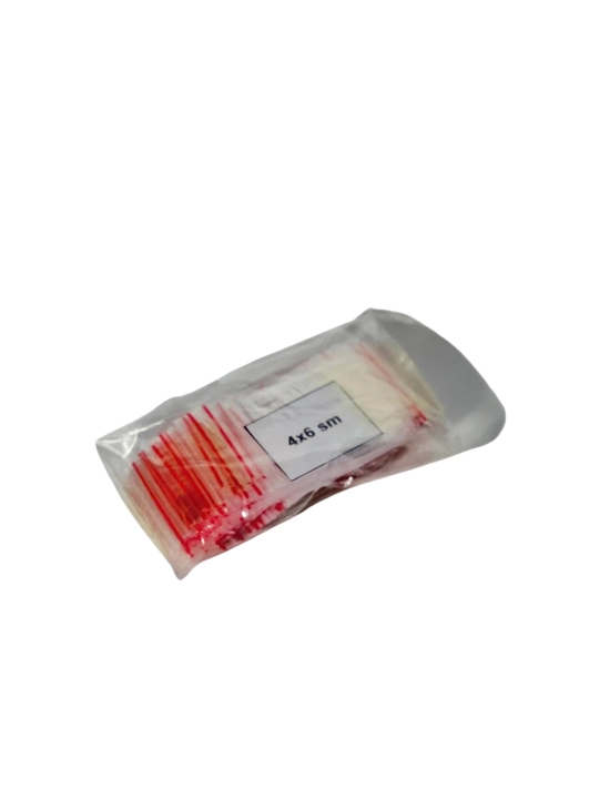 Zamokli paketlar Zip-lock, 100 dona