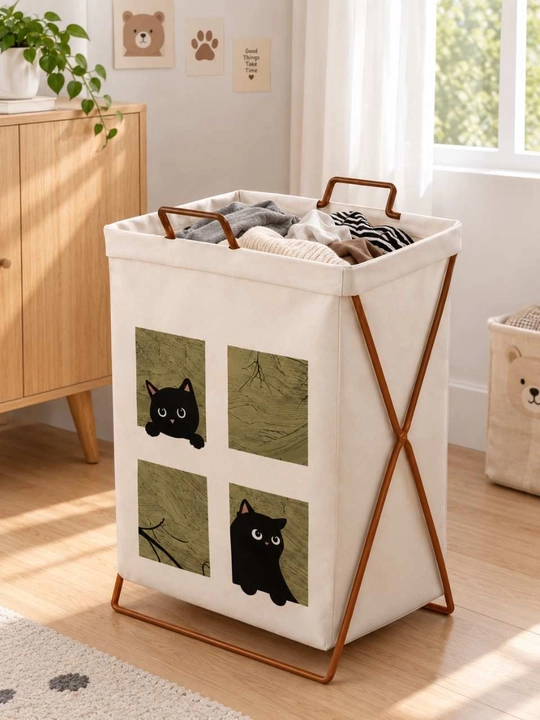Корзина для белья складная, корзина для хранения вещей и игрушек